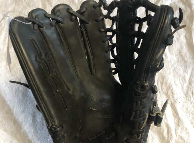 Used Mizuno Gmp70bk 12 3 4" Baseball & Softball Fielders Gloves