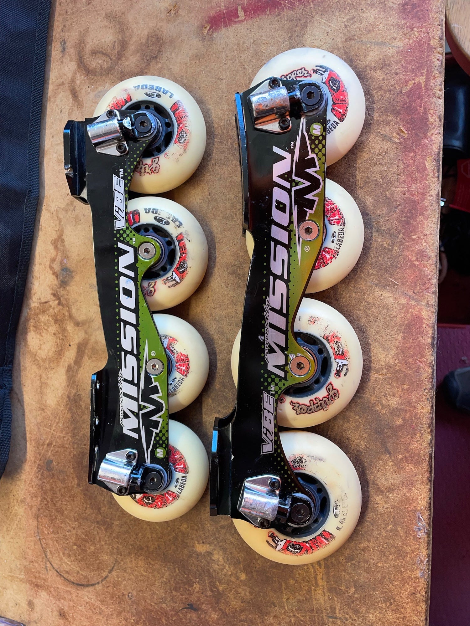 Mission Vibe inline chassis Hilo 80mm/ 72mm SidelineSwap