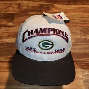 NEW Vintage 1997 Super Bowl XXXI Champions NFC Sports Hat Cap Logo 7 Snapback