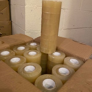 Bulk Clear Tape - 120 Rolls 1 inch - 30 Yards (25 meters) - $1.25/roll plus shipping.