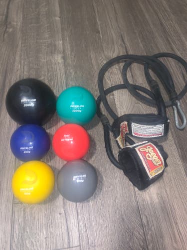 Driveline Weighted Balls And Jager Bands