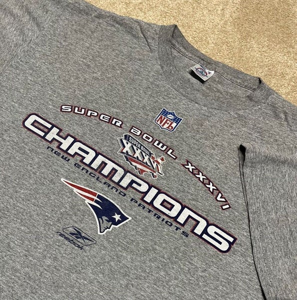 New England Patriots 2014 T Shirt Adult XL Blue Champions NFL Football  Brady