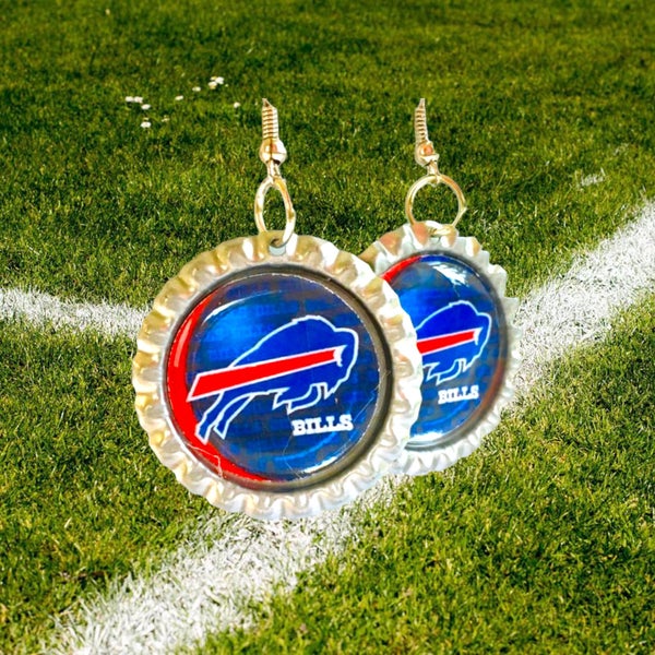 Buffalo BILLS Football Handmade Earrings