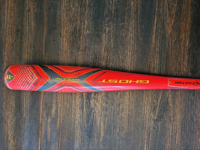 Used 2019 Easton Composite Ghost X Bat (-11) 16 oz 27"