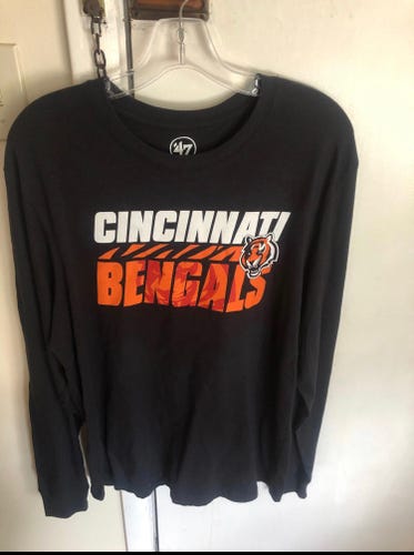 Cincinnati Bengals 47 brand men’s NFL LS tee L