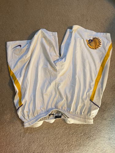 White Iroquois National Used XL Nike Shorts