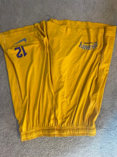 Yellow Albany Mens Lacrosse New XL Nike Shorts