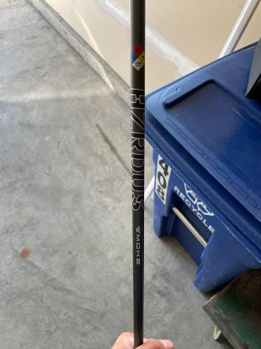 PROJECT X HZRDUS SMOKE BLACK 90 6.5 90G STIFF 38.5" HYBRID SHAFT TITLEIST TIP