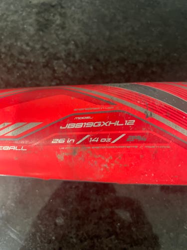 USSSA Certified Composite (-12) 14 oz 26" Ghost X Hyperlite Bat