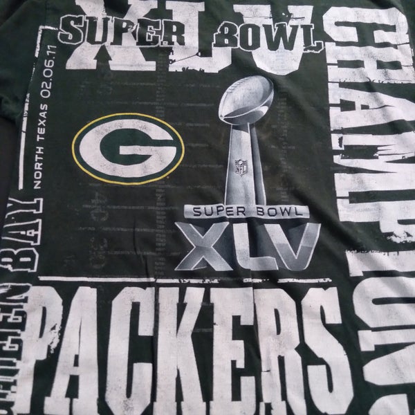 Green Bay Packers Super Bowl XLV Champions T-Shirt