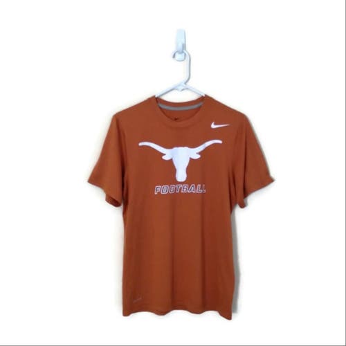Nike Dri Fit Texas Longhorns Team Logo T-Shirt Sz Small