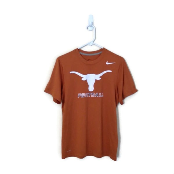 Nike Dri Fit Texas Longhorns Team Logo T-Shirt Sz Small