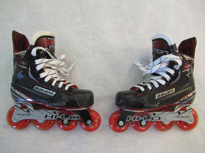 Used Bauer Vapor X2.7 Inline Skates Junior Size 1