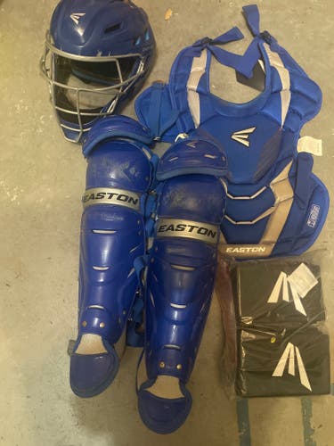 Used Easton Gametime Catcher's Set