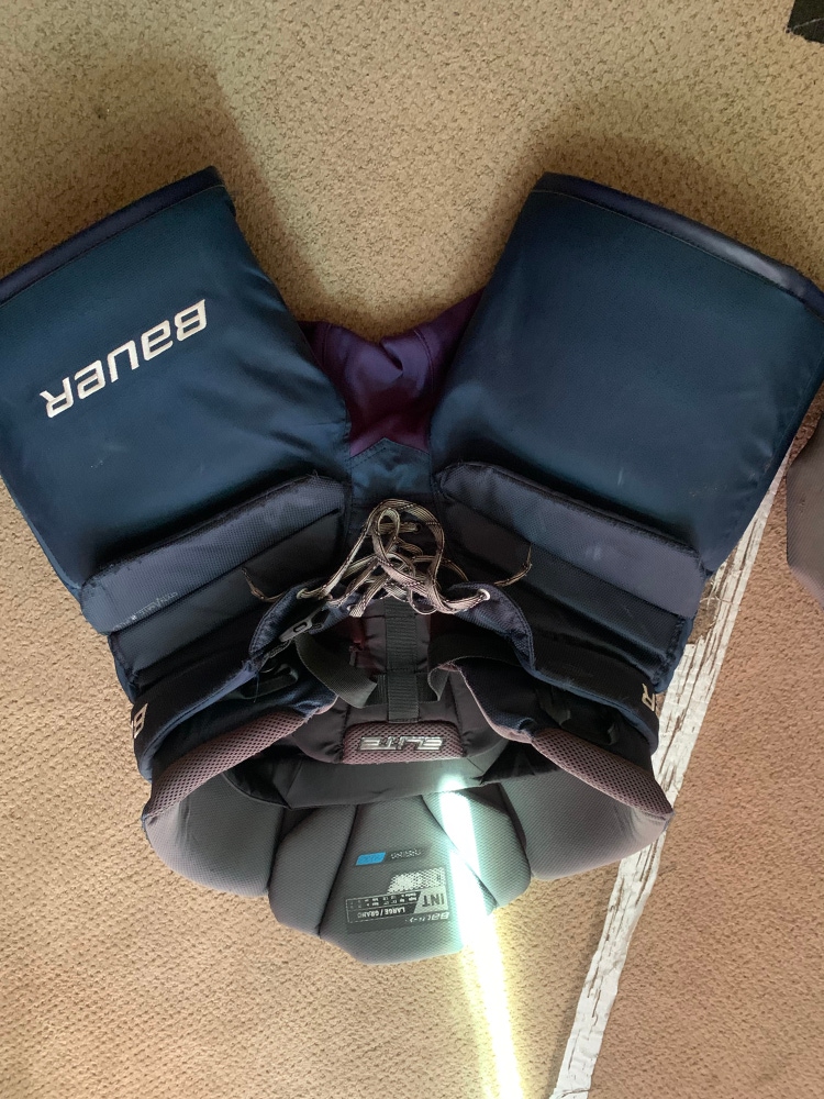 Used Large Intermediate Bauer  Elite Hockey Goalie Pants