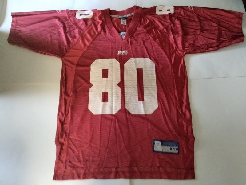 NFL NEW YORK GIANTS AMERICAN FOOTBALL SHIRT JERSEY REEBOK JEREMY SHOCKEY #80