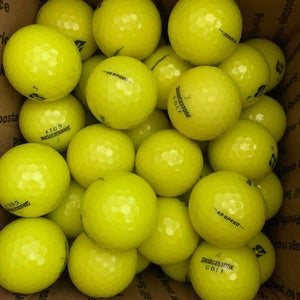 5 Dozen 60 Bridgestone e6 speed Yellow AAAA-AAAAA Near Mint to Mint Golf Balls