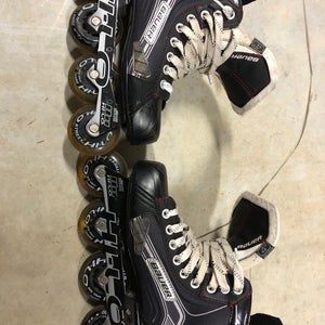 Used Bauer Regular Width Size 4 Vapor X300R Inline Skates