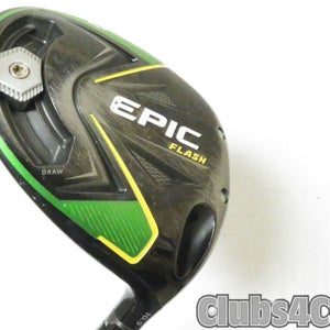 Callaway Epic Flash Driver 10.5° KBS TD 60 Category 3 Stiff NO Cover