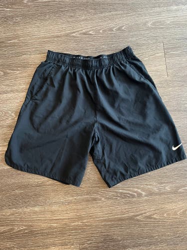 Black Used Large Nike Shorts
