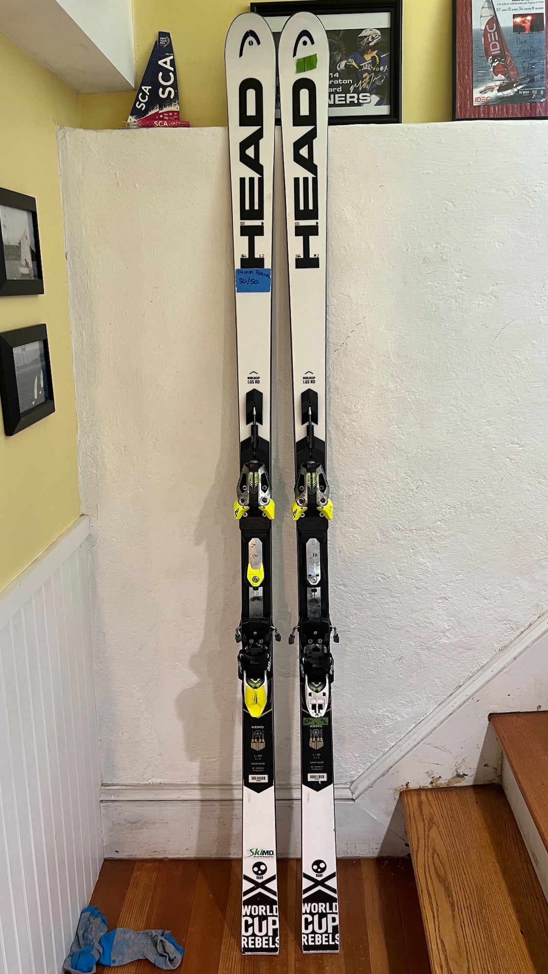 Head igs Skis - FIS Race Stock 193cm 30m 20 din bindings