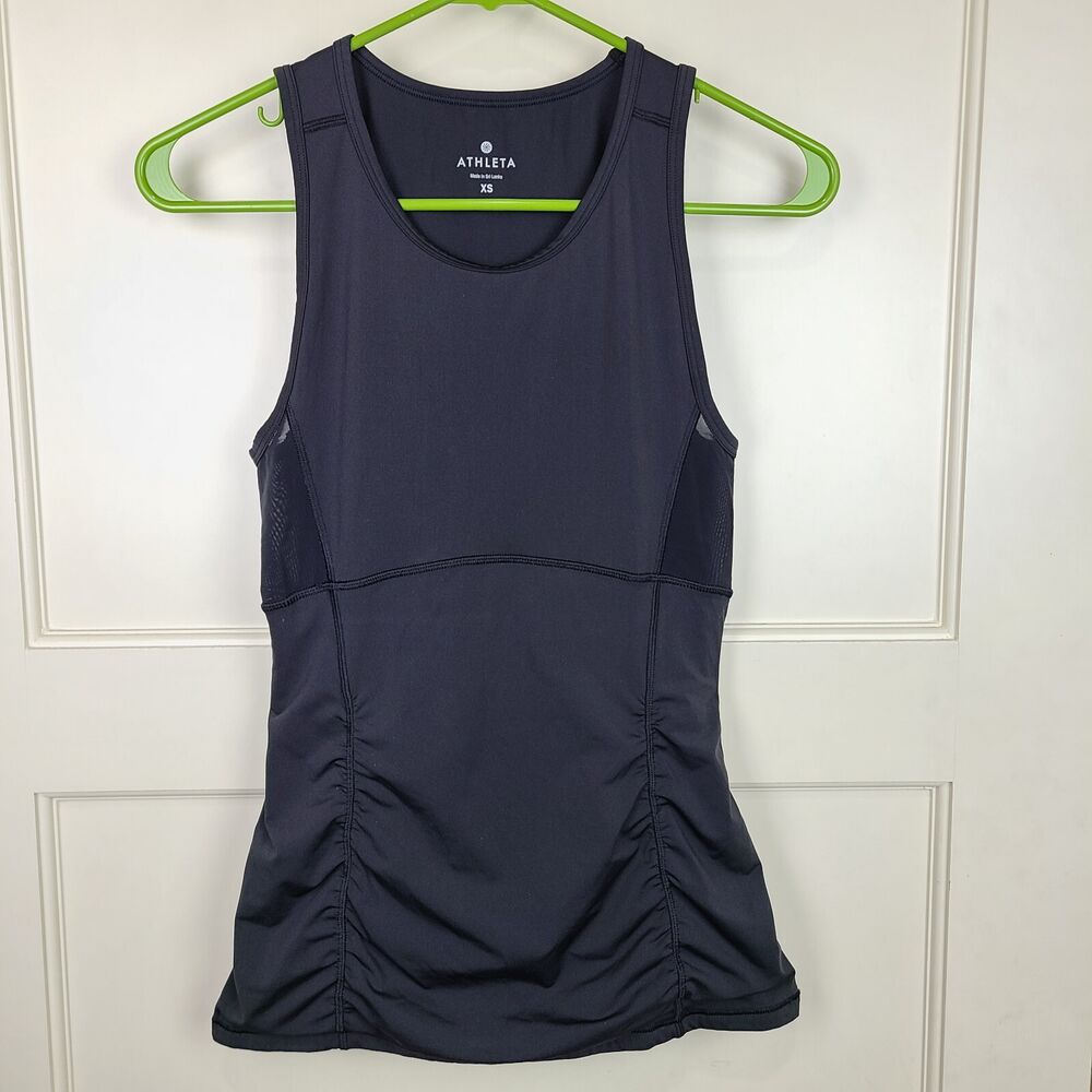Champion C9 Duo Dry+ Cutout Racerback Workout Tank with Mesh Top
