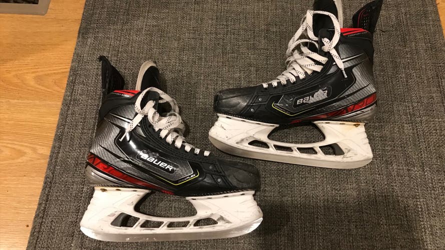 Bauer Vapor 2X Pro Skates Pro Stock Made In Canada Near New LS3 Steel