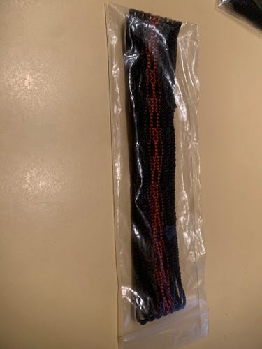 NEW The mesh dynasty 6 D Diamond MENS Black w/ Orange Lacrosse Mesh NEW!