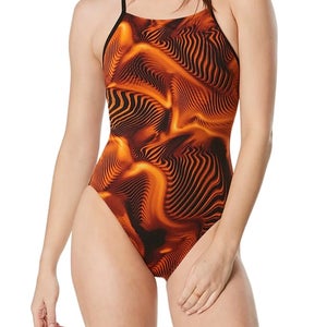 NEW Speedo Endurance Fusion Vibe Fly back  Onepiece