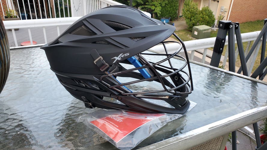 New Matte Black Cascade XRS Helmet