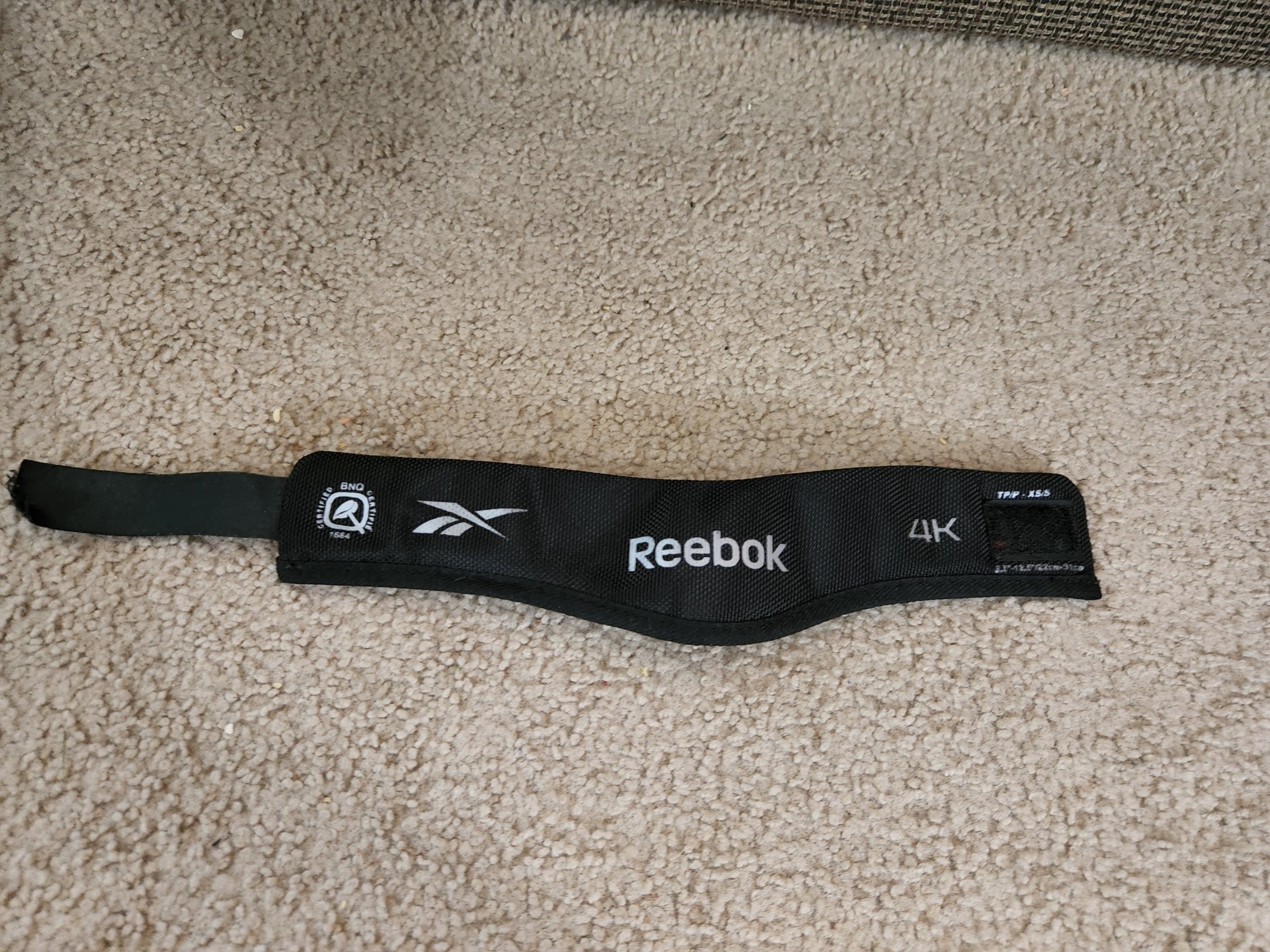 Used Reebok 4K NECK GUARD XS/S