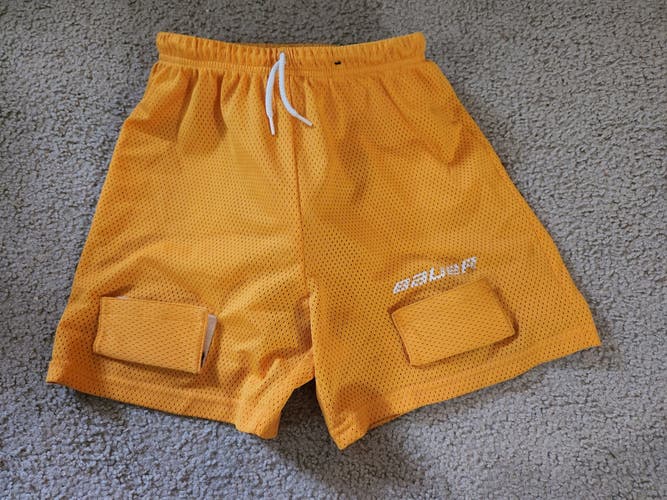 Used BAUER CORE MESH HOCKEY JOCK SHORTS - Youth M