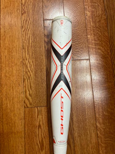 Used USSSA Certified Composite (-10) 21 oz 31" Ghost X Evolution Bat