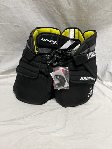 Senior New Large Warrior Ritual X Hockey Goalie Pants