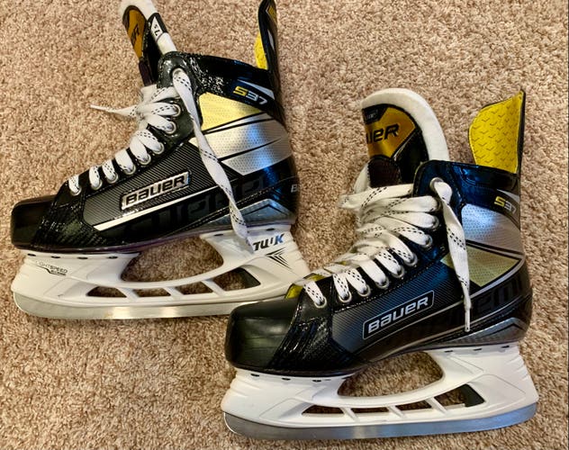 Bauer Supreme S37 Hockey Skates Size 7.5 Excellent Condition