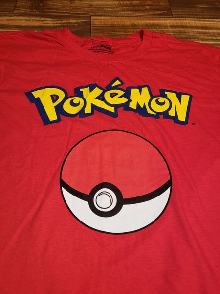 Pokemon Pokeball Icon Girls T-Shirt - RED