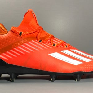 Adidas Adizero Football Cleats Orange EH1316 Men’s size 9