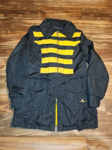 Vintage Rare Ski Doo Snowmobile Winter Zip Up Fleece Lined Jacket Coat Size S/M