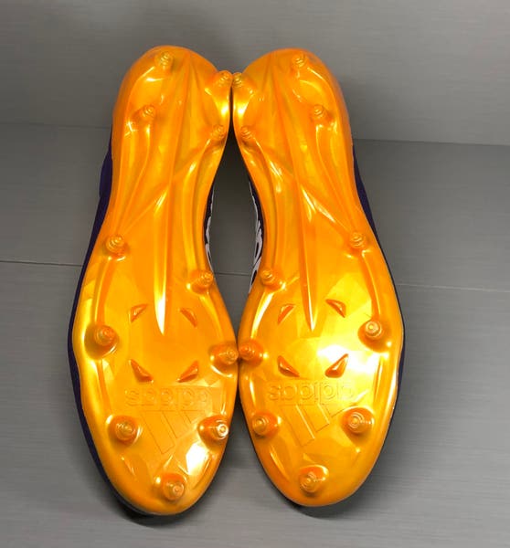 Adidas SM Adizero 8.0 SK Football Cleats Purple Gold EF0179 Men's size 13.5  | SidelineSwap | Buy and Sell on SidelineSwap
