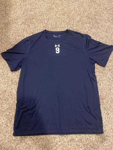Navy Lacrosse T-Shirt