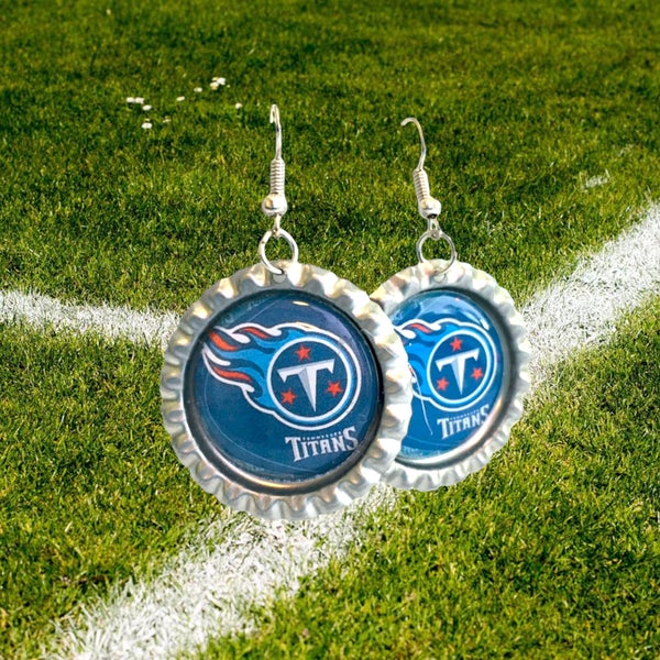 Tennessee Titans Football Earrings