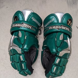 Used Goalie Warrior Superfreak Lacrosse Gloves 13"