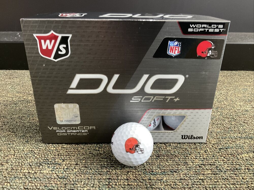 Wilson Staff 2023 Duo Soft NFL Golf Balls - 12 Balls