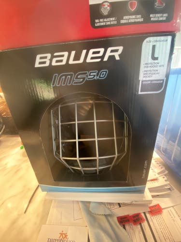 New Large Bauer IMS 5.0 Helmet