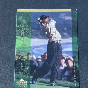 Tiger Woods Upper Deck 2001