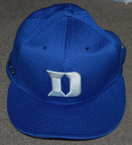 Duke Blue Devils Lacrosse Nike Stretch Fitted Hat Cap