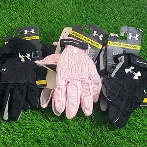 New Under Armour Illusion Women`s Lacrosse Field Glove-NO OFFERS NO TRADES
