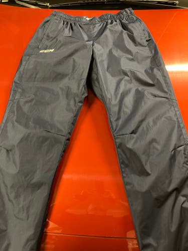 CCM LIGHTWEIGHT RINK SUIT TEAM PANTS MENS LARGE NAVY TACTICAL COOL HOCKEY