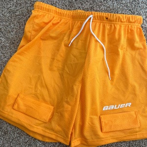 Yellow New Large Bauer Jock Shorts