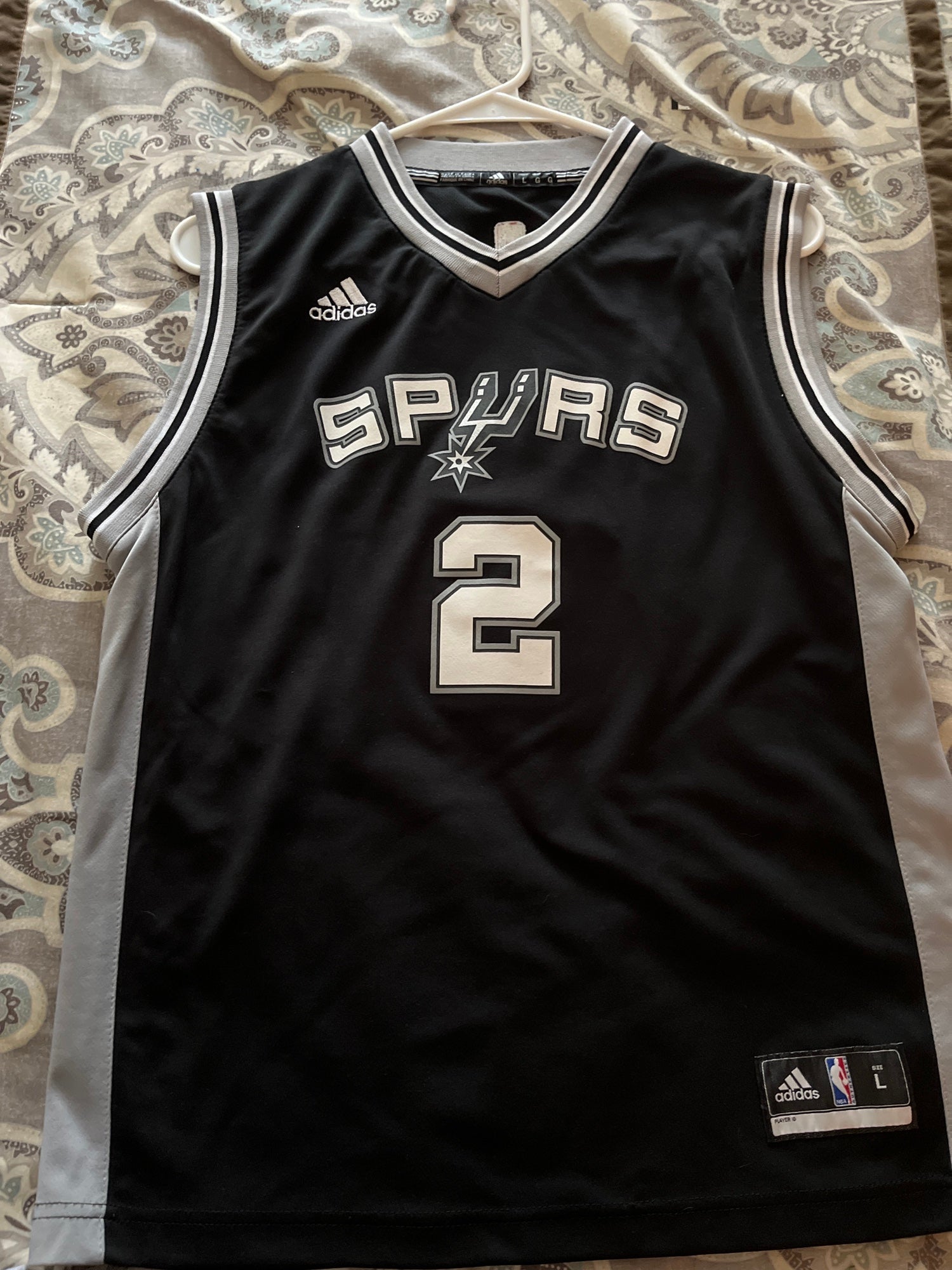 Youth Large NBA Spurs jersey (LEONARD)